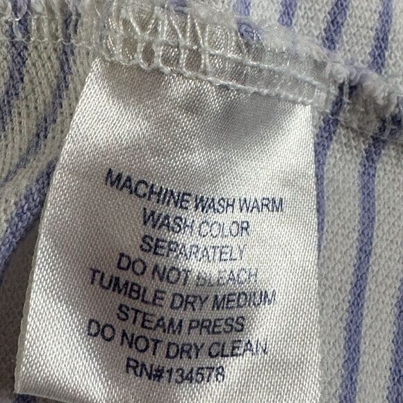 Vineyard vines by shep & lan Polo Mens size large striped Cotton Golf Rugby - Picture 8 of 11